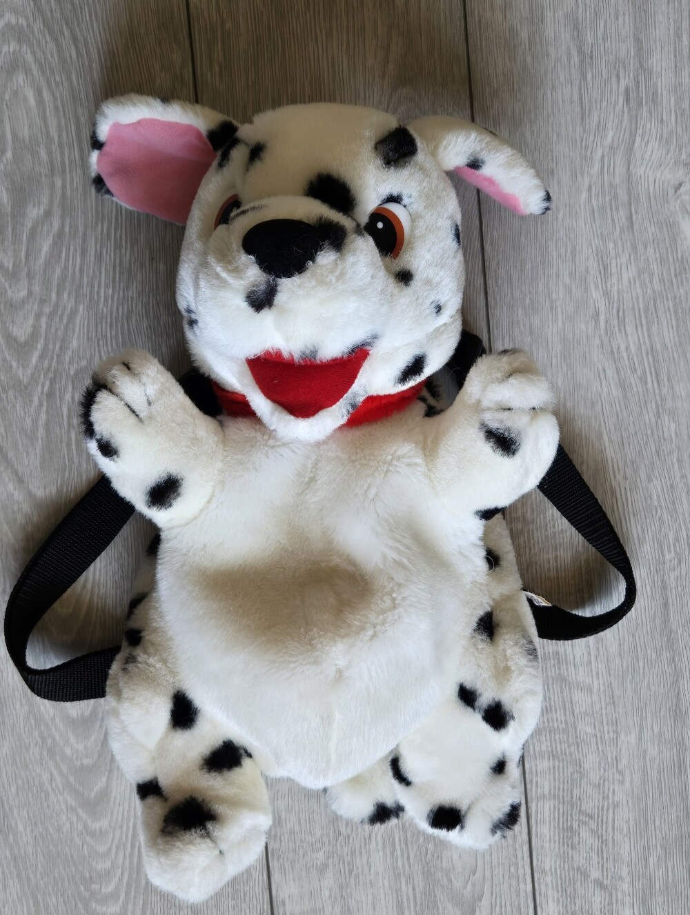 101 Dalmatians Kids Plush Backpack - 1990s Vintage